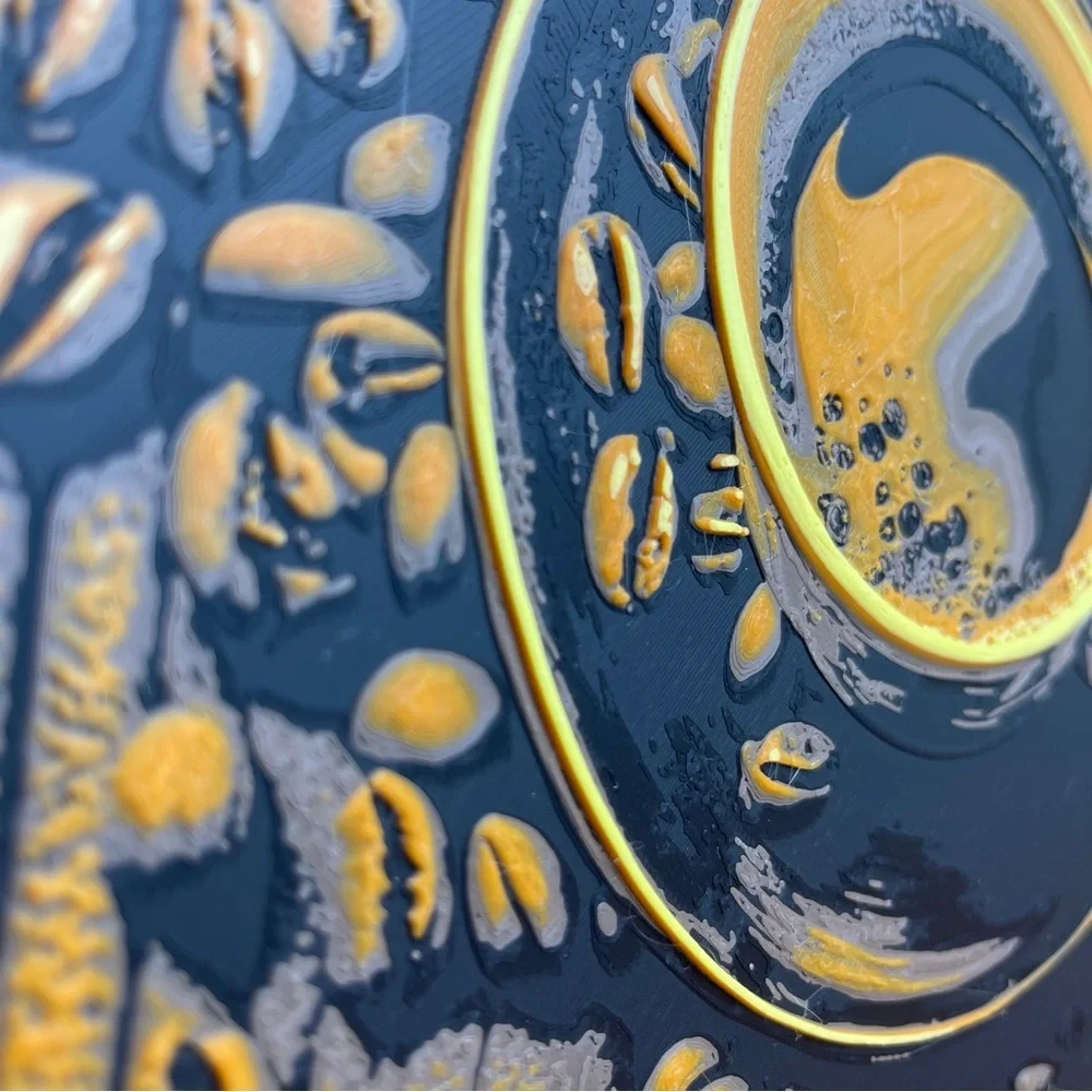 Hand Crafted Coffee Cup Wall Art